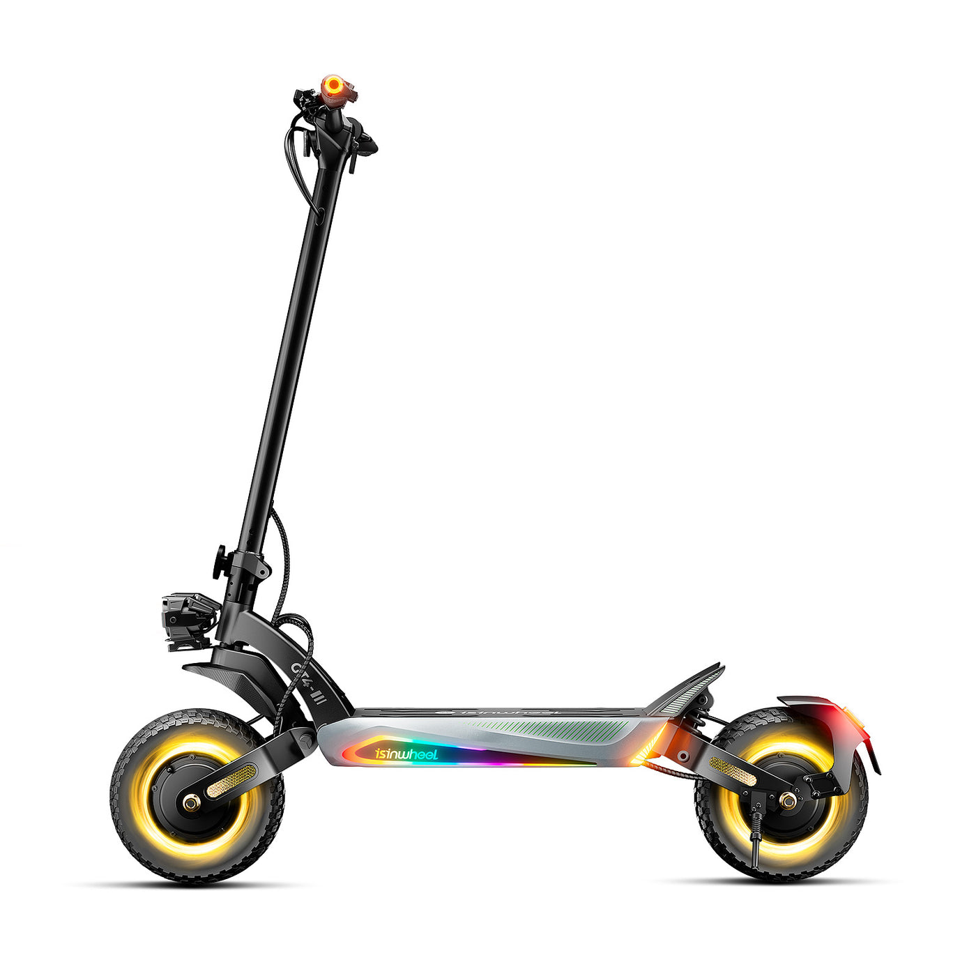 GT4 Trottinette électrique tout-terrain à double moteur 2400W