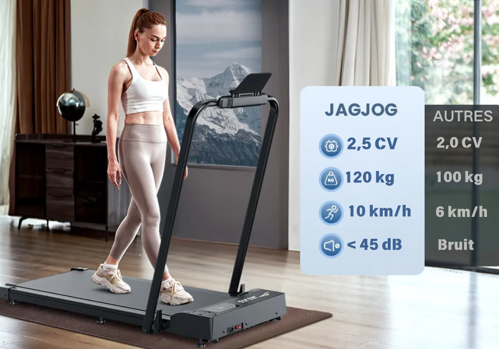 JT51 Tapis de course pliable