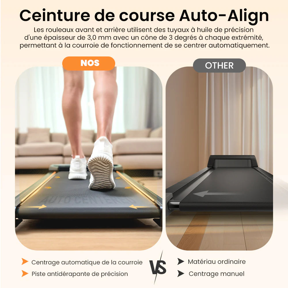 JT31 Tapis de course compact inclinable