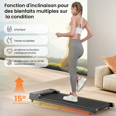 JT31 Tapis de course compact inclinable