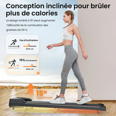 JT31 Tapis de course compact inclinable