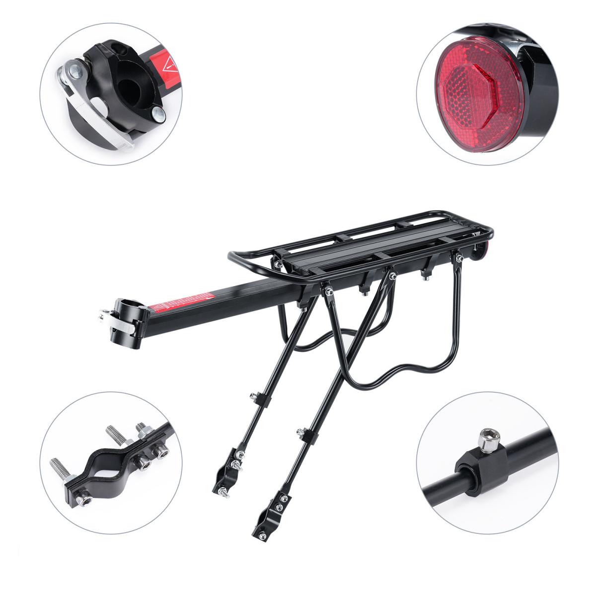 M10 porte-bagages de vélo avec une capacité de charge de 100 kg