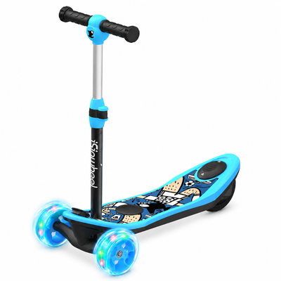 isinwheel® Mini trottinette électrique à 3 roues pour enfants