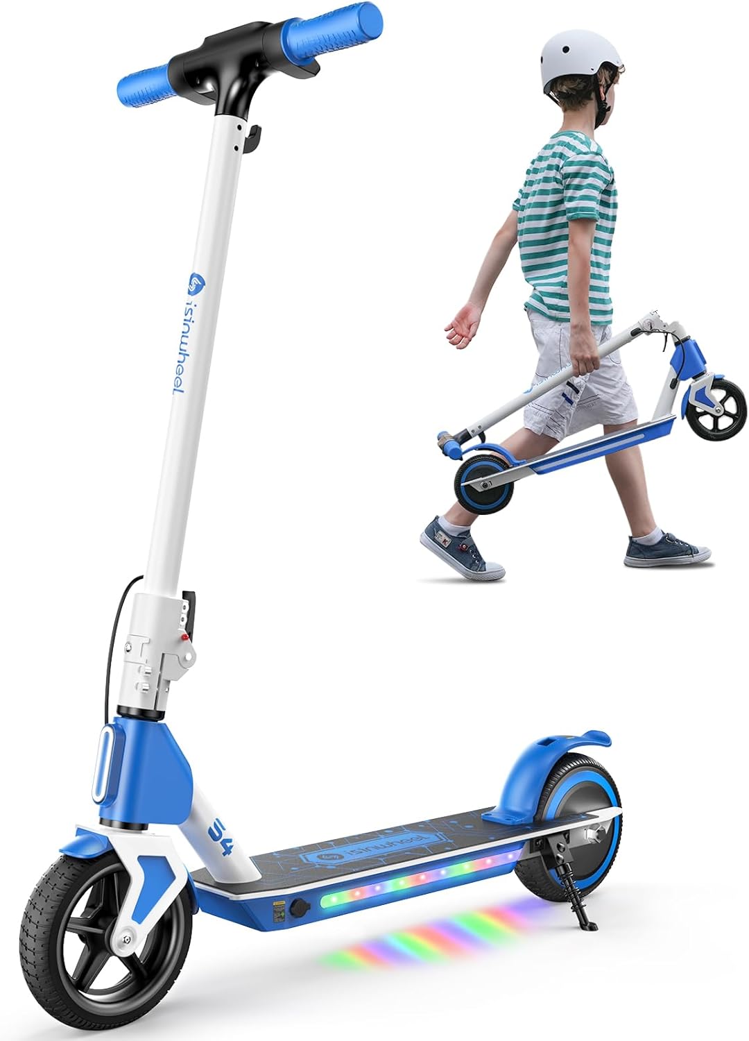 isinwheel Trottinette électrique pour enfants