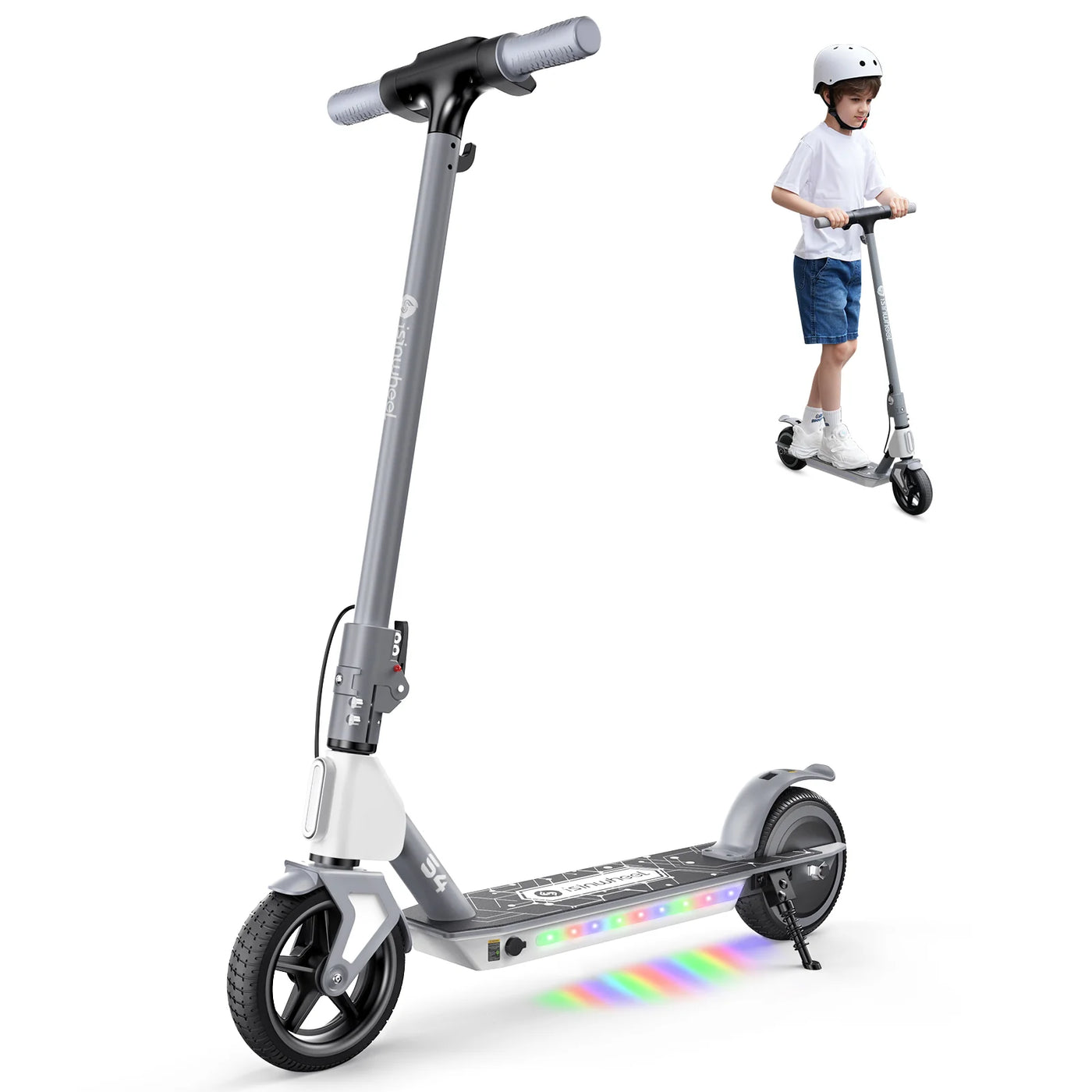 isinwheel Trottinette électrique pour enfants