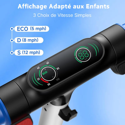 isinwheel Trottinette électrique pour enfants
