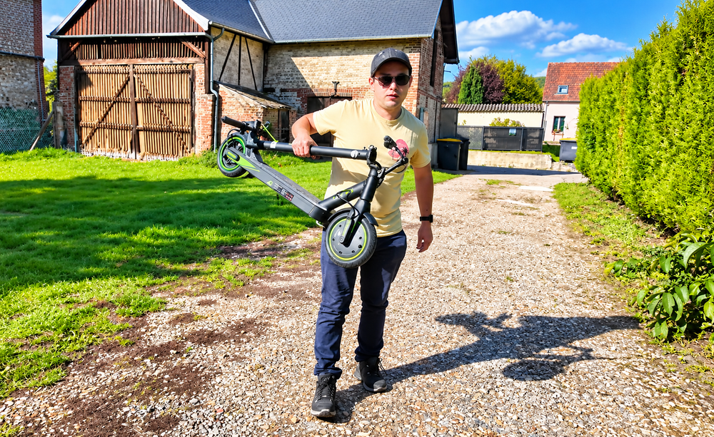 Moins de 210€ : Une Vraie Trottinette électrique à ce Prix ? - isinwheel S9 - Test Complet !