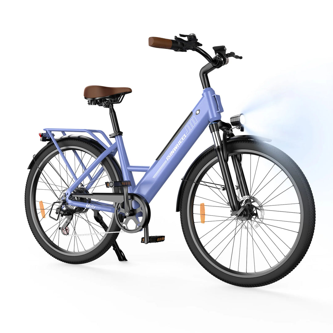 Vélo électrique de ville 28 pouces pour femmes, moteur 250W, batterie Vélo électrique de ville 28 pouces pour femmes, moteur 250W, batterie