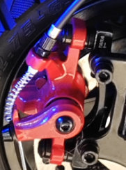 Accessoires pour scooter électrique, frein à disque avant, adapté pour GT1