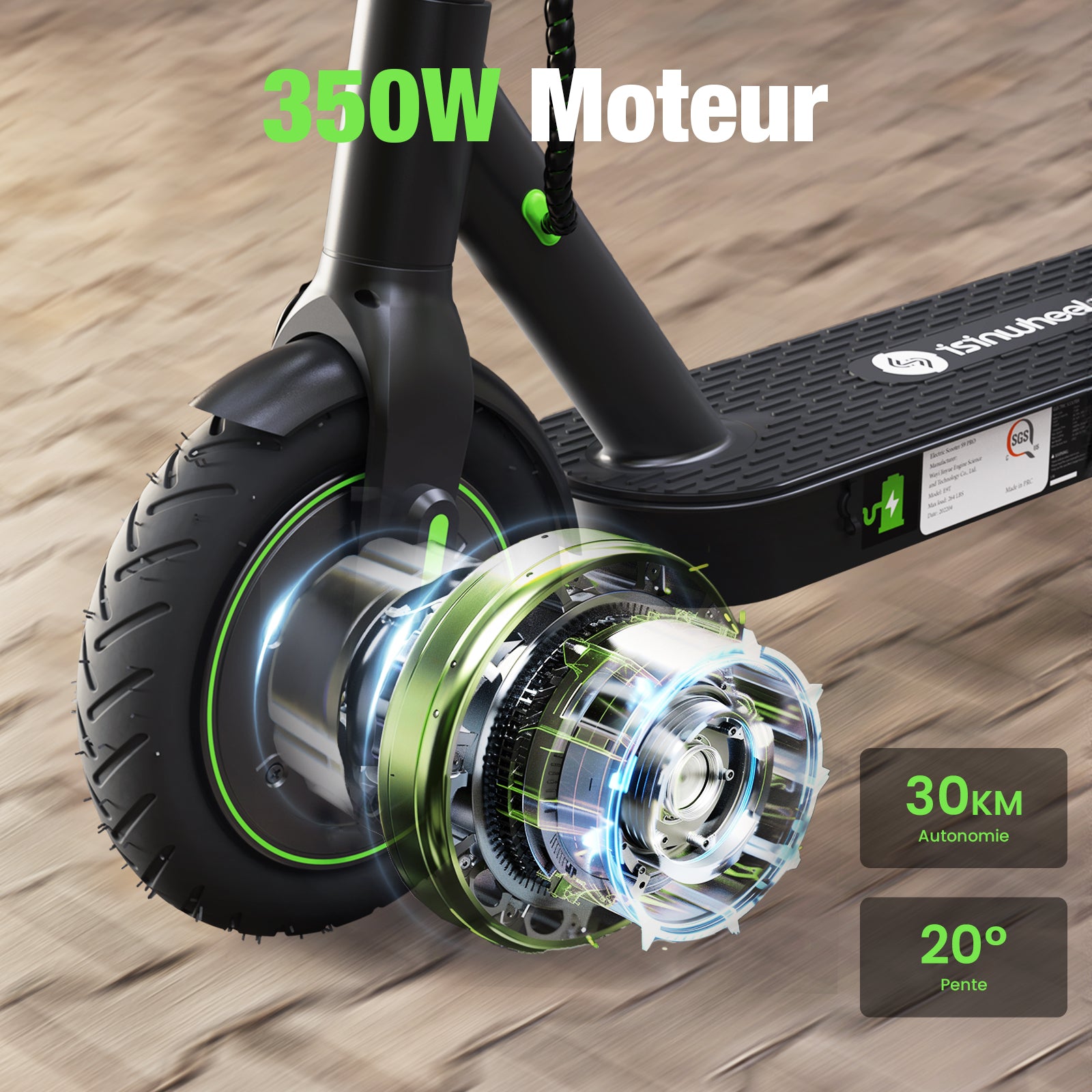 trottinette électrique 350w