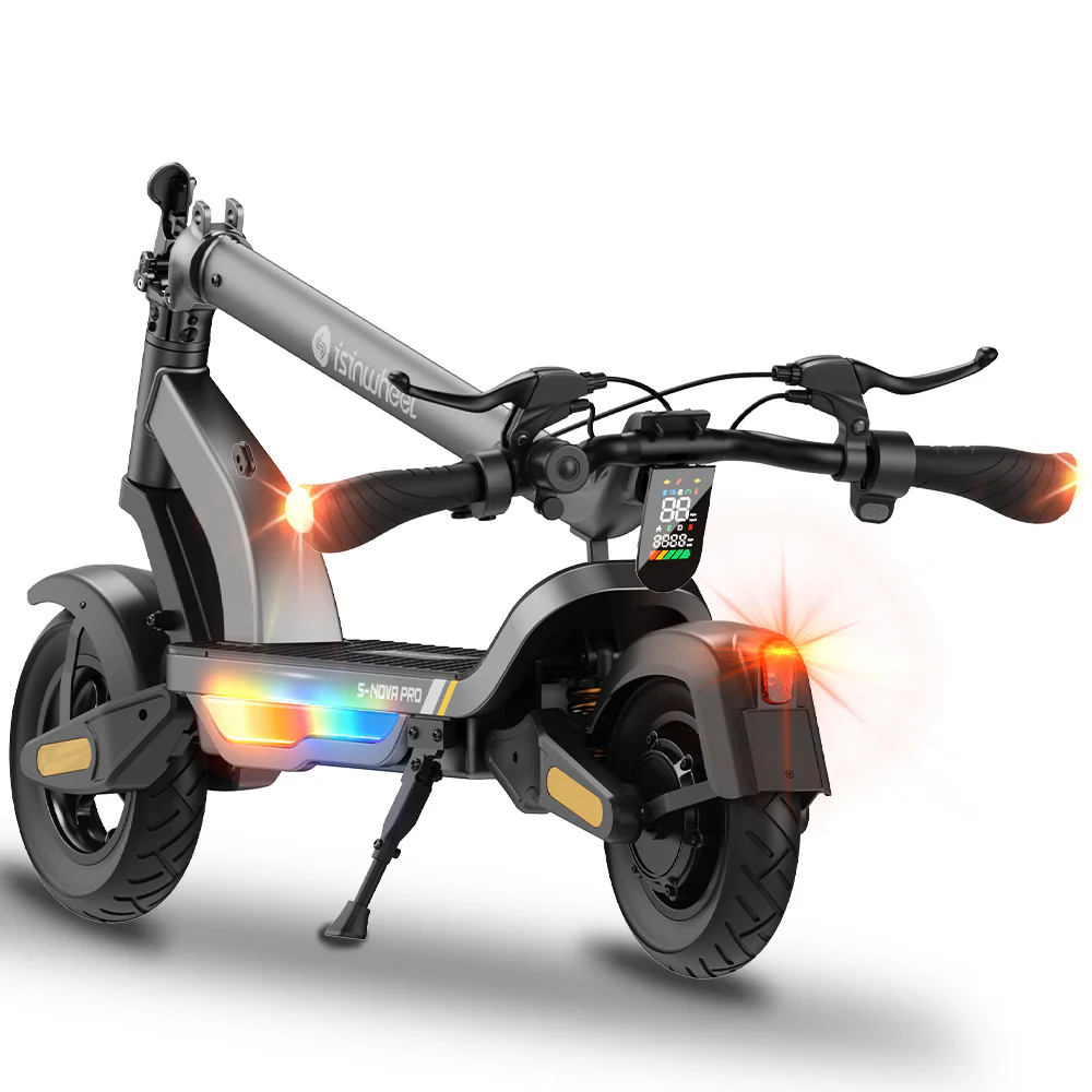 isinwheel® S-NOVA Pro Trottinette électrique tout-terrain 1000W