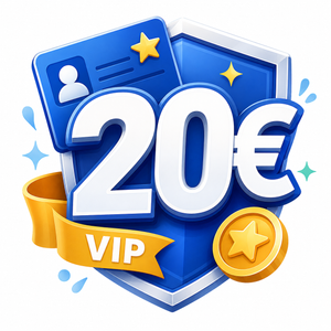 20 € de bienvenue pour les membres