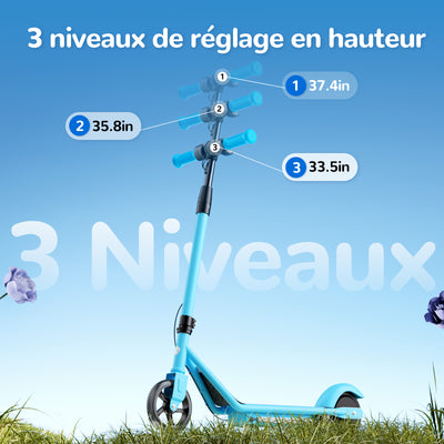 isinwheel S2 trottinette électrique pour enfants et adolescents