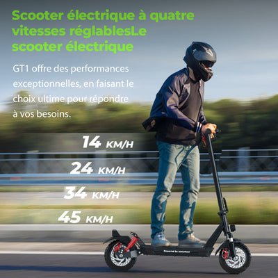isinwheel GT1 Trottinette électrique tout terrain 800W