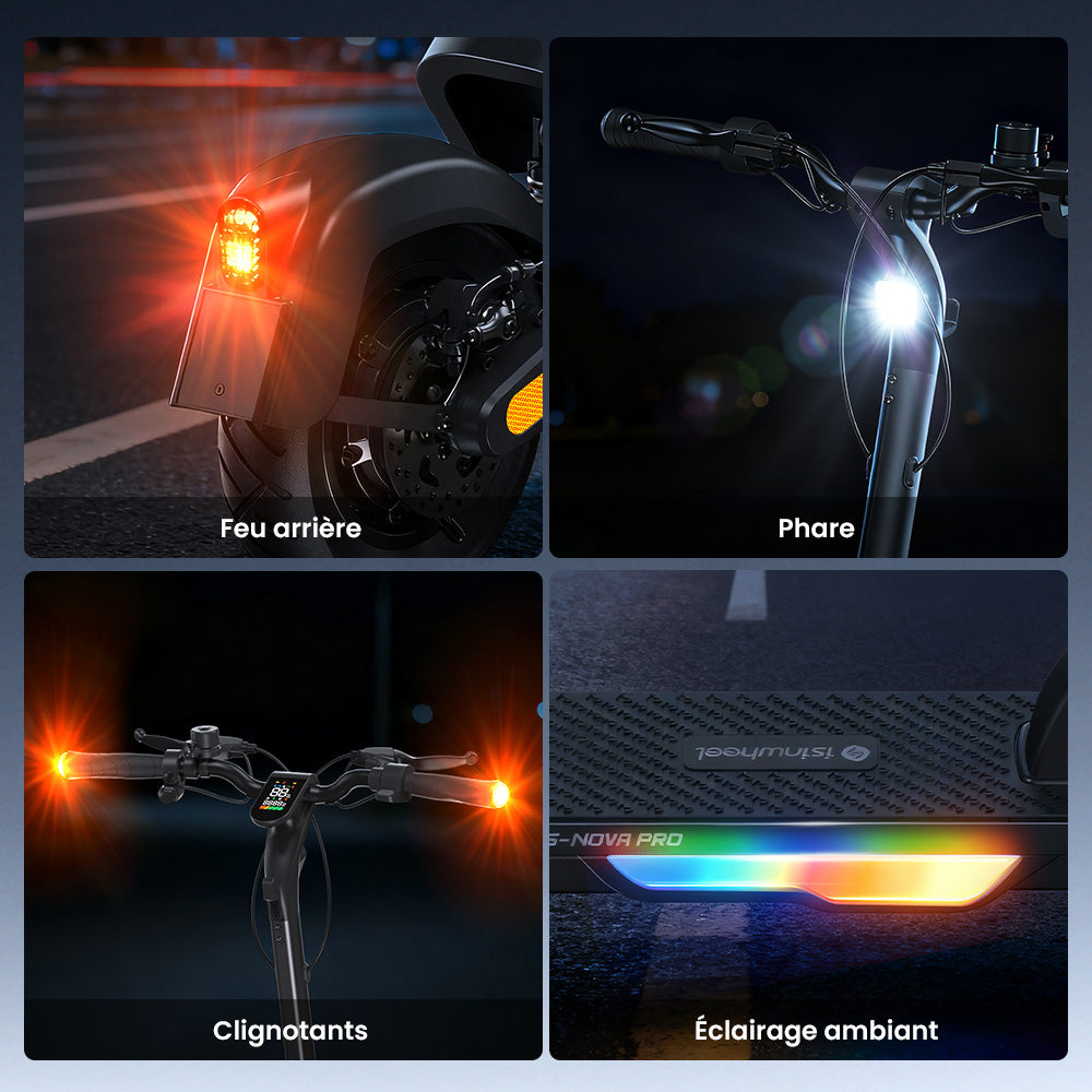 isinwheel S-Nova Pro Trottinette Électrique Urbaine 1000W