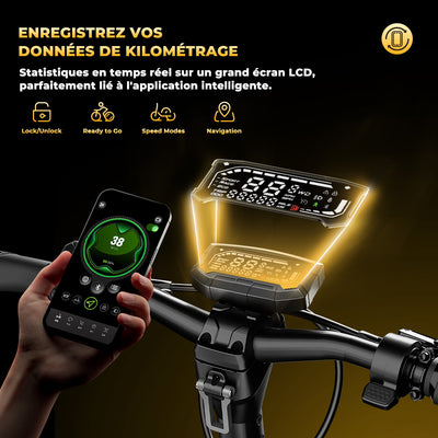 GT4 Trottinette électrique tout-terrain à double moteur 2400W
