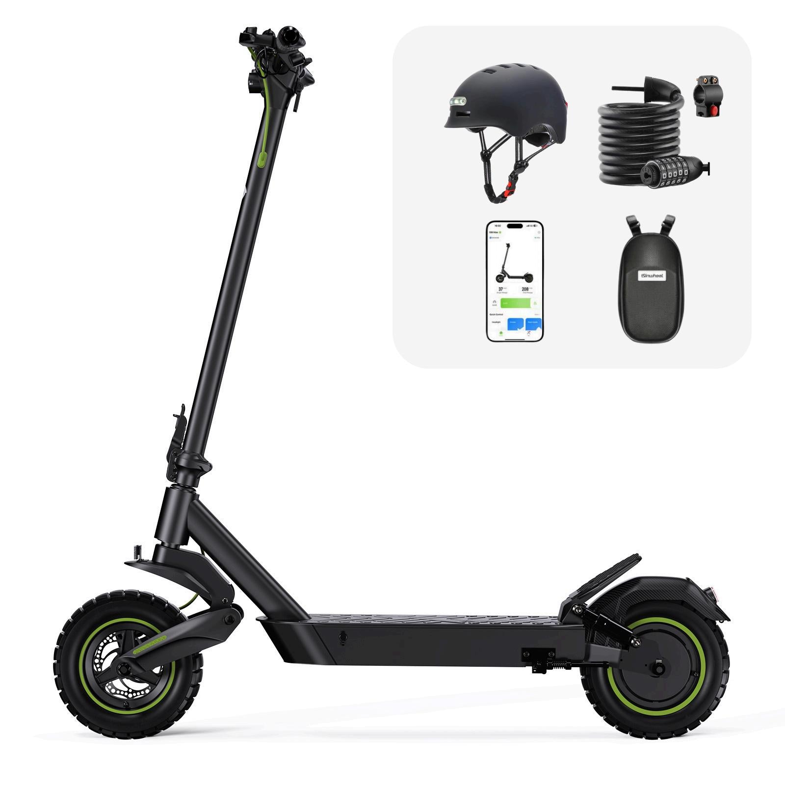 isinwheel® S10MAX Trottinette électrique 1000W