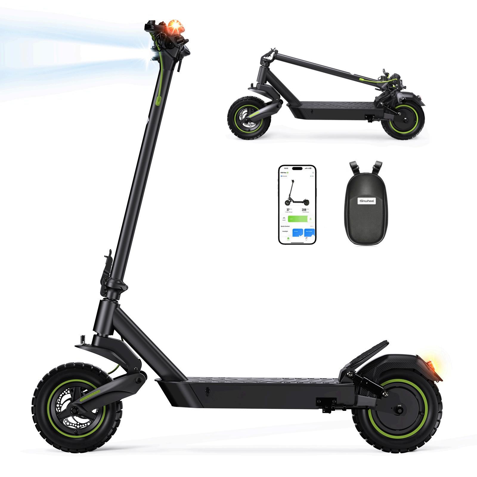 isinwheel® S10MAX Trottinette électrique 1000W