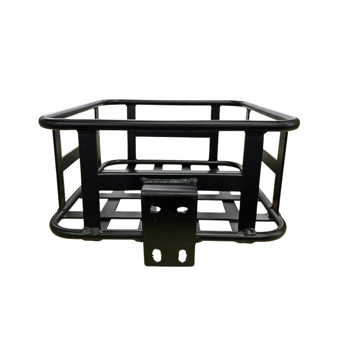 HOHOVYVY Panier Avant Vélo/Scooter - Panier Métallique Amovible Charge 730g - Noir Robuste