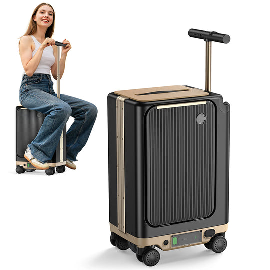 Valise Rigide Ciao 20" - Transport Extensible Avec Roues Toupie, Occasion