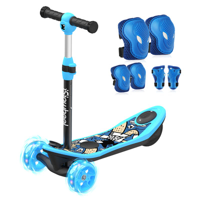 isinwheel® Mini trottinette électrique à 3 roues isinwheel pour enfants