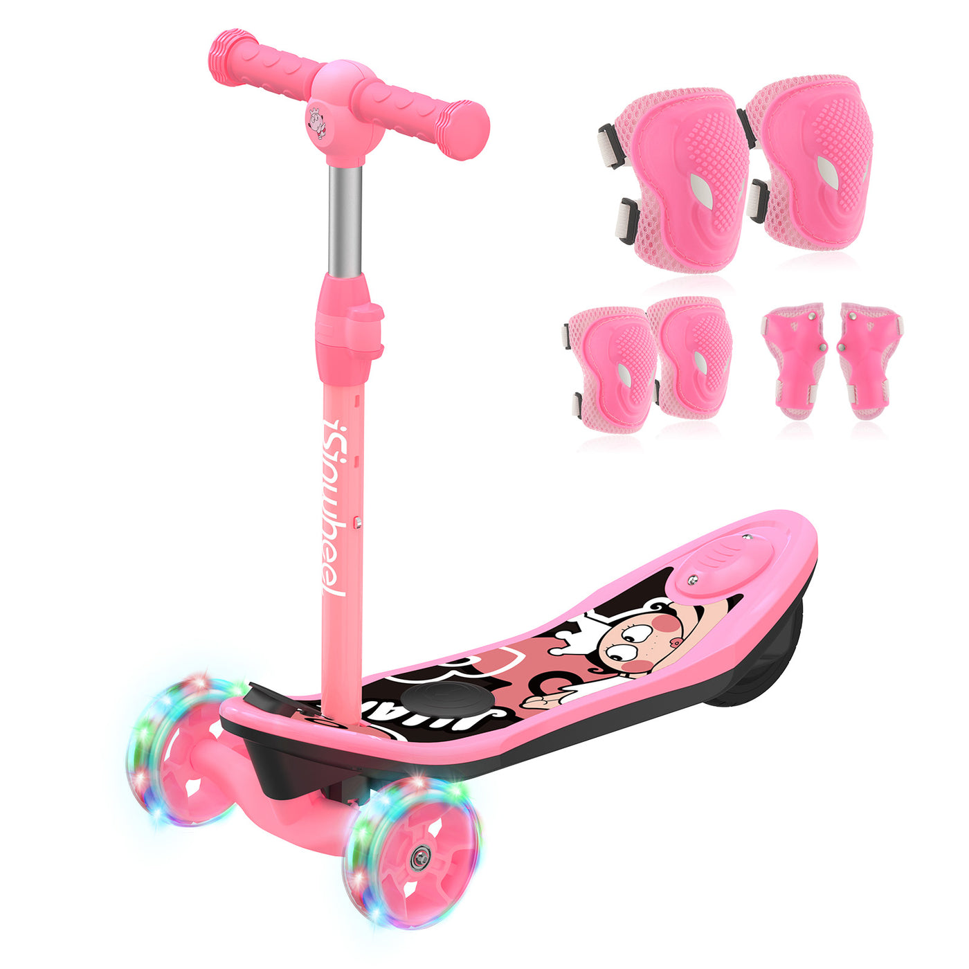 isinwheel® Mini trottinette électrique à 3 roues isinwheel pour enfants