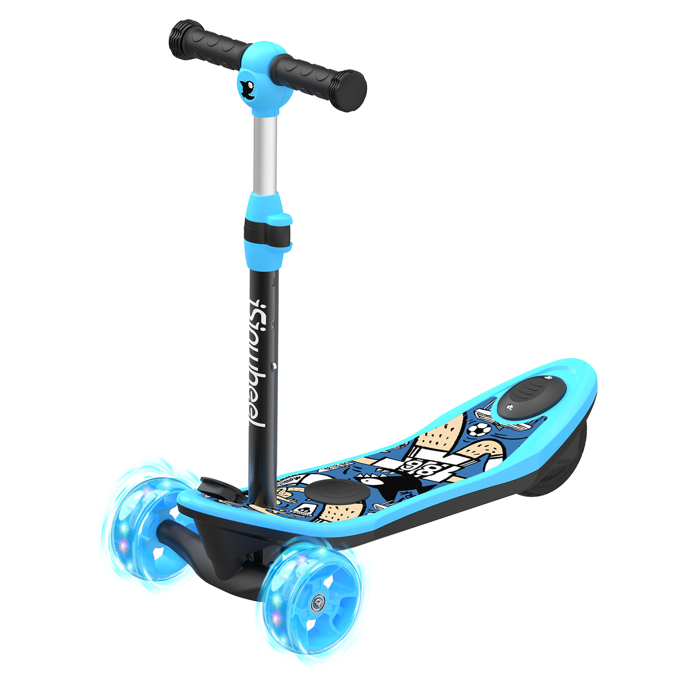 isinwheel® Mini trottinette électrique à 3 roues isinwheel pour enfants