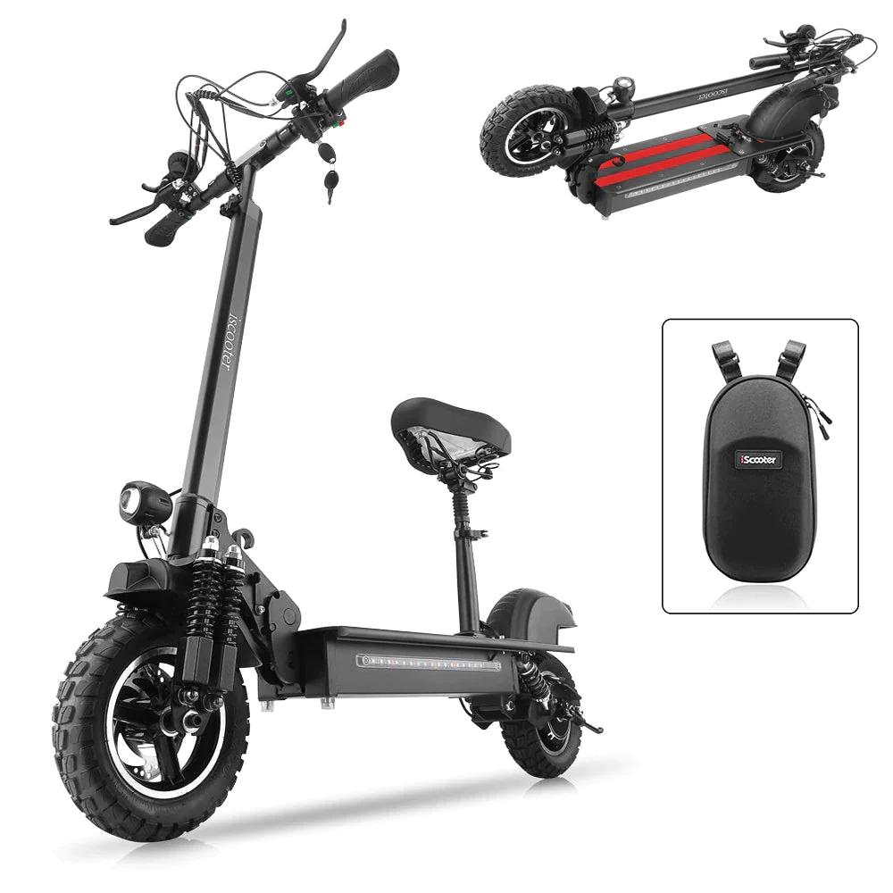 Trottinette électrique M4 Pro 800W – 50km D’autonomie, Batterie 48V 16Ah, Pliable Tout-terrain Pour Adultes