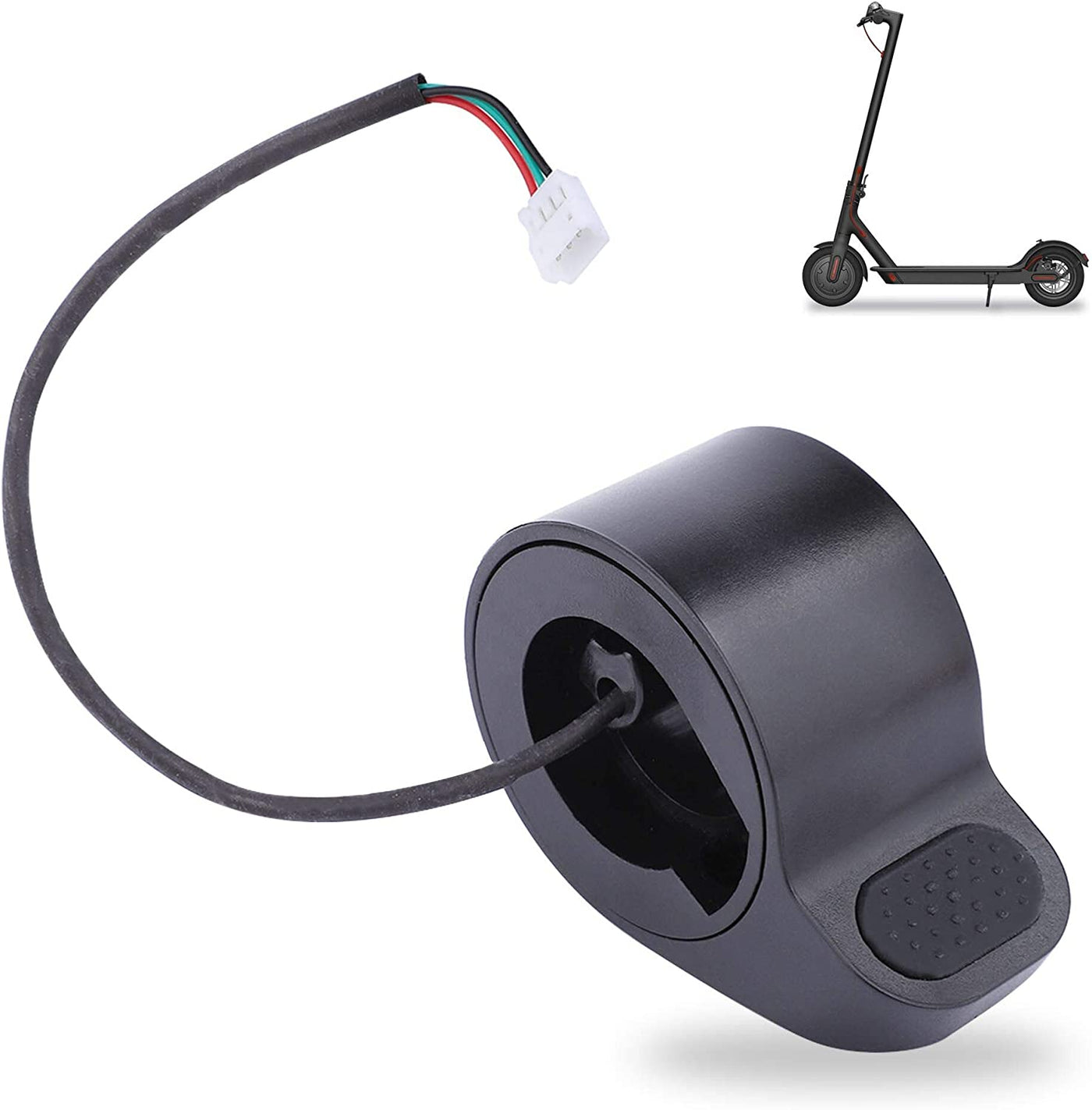 Accélérateur d'accélérateur de remplacement scooter électrique interrupteur  intégré Fournitures extérieures