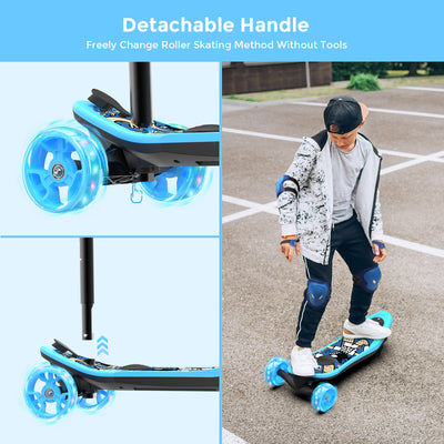 isinwheel® Mini trottinette électrique à 3 roues isinwheel pour enfants